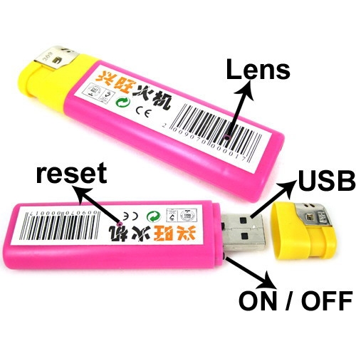 4GB Spy Camera support Video Recording and Take photos - Click Image to Close